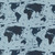 Moda Fabrics Longshore Janet Clare Blue Seafarers Way Day