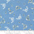 Moda Fabrics Grand Haven Minick & Simpson Light Blue Rose Spray