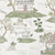 Hamilton Fabrics Minato Ivy Asian Garden Houses