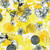 Robert Kaufman Fabrics Teahouse by Hennie Haworth Lemon Tea Cups and Flower Blooms