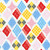 Robert Kaufman Fabrics Teahouse by Hennie Haworth Sugar Patchwork Harlequin