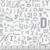 Dear Stella Fabrics 108 Inch Wide Quilt Backing White The Alpha