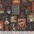 Timeless Treasures Fabrics Happiness in a Cup Coffee Black Coffee Collage