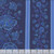 Timeless Treasures Fabrics Indigo Garden Chong A Hwang Sapphire Indigo Garden 11" Stripes