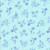 Timeless Treasures Fabrics Indigo Garden Chong A Hwang Aqua Small Jacobean Floral