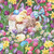Timeless Treasures Fabrics Just Hatched Easter Dona Gelsinger Multi Chicks Easter Garden