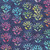 Windham Fabrics Anthology Batiks Jacqueline de Jonge Fairy Land Navy Lotus