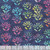 Windham Fabrics Anthology Batiks Jacqueline de Jonge Fairy Land Navy Lotus