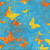 Windham Fabrics Anthology Batiks Jacqueline de Jonge Sunset Sky Parrot Blue Butterflies