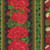 Timeless Treasures Fabrics Scarlet Beauty Black Geranium 11 inch repeating stripe