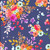 Windham Fabrics Wild Meadow Sue Miano Navy Blue Bountiful Bouquets