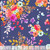 Windham Fabrics Wild Meadow Sue Miano Navy Blue Bountiful Bouquets