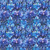 Quilting Treasures Fabrics Fantasia Purple Blue Decorative Floral