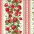 Timeless Treasures Fabrics Berry Sweet by Chong A Hwang Cream Sweet Berry 11 Inch Stripe