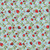 Timeless Treasures Fabrics Berry Sweet by Chong A Hwang Blue Strawberries & Flowers
