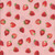 Timeless Treasures Fabrics Berry Sweet by Chong A Hwang Pink Tossed Strawberries