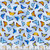 Timeless Treasures Fabrics Faith Sky Tossed Butterflies