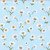 Timeless Treasures Fabrics Bee and Bee Kind by Chong A Hwang Sky Tossed Daisies