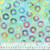 Windham Fabrics Anthology Fabrics Lollipop Batiks Jacqueline de Jonge Spearmint Petal Wheels