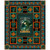 In The Beginning Fabrics Dragons - Emerald House of Dragon Queen Size Quilt Kit
