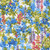 Moda Fabrics Wildflowers 2024 Moda Cloud White Blue Green Bluebonnets Flox