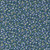 Moda Fabrics Wildflowers 2024 Moda Dark Indigo Blue Green Packed Flower Blooms