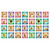 Elizabeth's Studios Fabrics Fitness Chicks White Block Panel