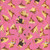 Elizabeth's Studios Fabrics Fitness Chicks Pink Tossed Chicks