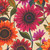 Elizabeth's Studios Fabrics For The Love Of Sunflowers Cream Large Sunflowers