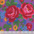 Elizabeth's Studios Fabrics Ukrainian Kokum Scarf Purple Floral