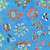 Robert Kaufman Fabrics Fun-2-3 Blue Tossed Numbers Animals