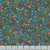Andover Fabrics Jaipur by Makower UK Teal Floral