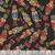 Timeless Treasures Fabrics Deck The Halls Tossed Nutcrackers Black