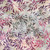 Island Batik Fabrics Butterfly Haven Wavy Leaves Multi Pale Coral Teal