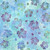 Island Batik Fabrics Shadow Blooms Medium Floral Multi Turquoise Green