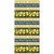 Timeless Treasures Fabrics Limoncello Navy Lemon 11" Stripes