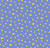 Timeless Treasures Fabrics Limoncello Blue Tossed Mini Lemons