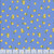Timeless Treasures Fabrics Limoncello Blue Tossed Mini Lemons