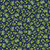 Timeless Treasures Fabrics Limoncello Navy Lemon Leaves & Flowers