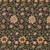 Moda Fabrics William Morris Morris Manor Barbara Brackman Evenlode Ebony Black
