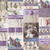 FreeSpirit Fabrics Purple Palette by Tim Holtz Eclectic Elements Purple Collage Purple