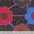 FreeSpirit Fabrics Kaffe Fassett Collective August 2025 by Brandon Mably Floral Connections Dark