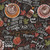 Timeless Treasures Fabrics Rise and Grind Pumpkin Spice Tossed Coffee