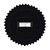 Wilmington Prints Essential Gems 5 Karat Gems Five Inch Charms Essential Solid All Black