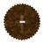 Wilmington Prints Essential Gems 10 Karat Gems Ten Inch Layer Cake Dry Brush Chocolate Brown