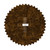 Wilmington Prints Essential Gems 10 Karat Gems Ten Inch Layer Cake Dry Brush Chocolate Brown