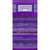 Wilmington Prints 40 Karat Gems Fabric Strips 2.5 by 44 Inches Amethyst Royale