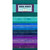 Wilmington Prints 40 Karat Gems Fabric Strips 2.5 by 44 Inches Royal Nights