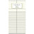 Wilmington Prints 40 Karat Gems Fabric Strips 2.5 by 44 Inches Essential Solid All Cream