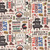 Clothworks Fabrics Backyard BBQ Words Cream